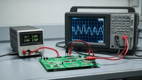 Electronics manufacturing validation bench