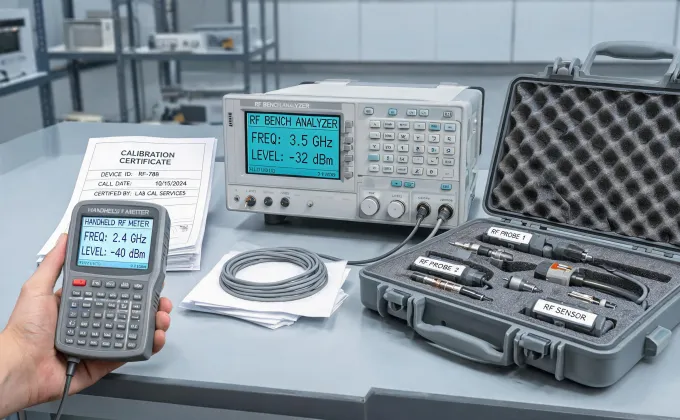 Bench and handheld measurement instruments prepared for product selection